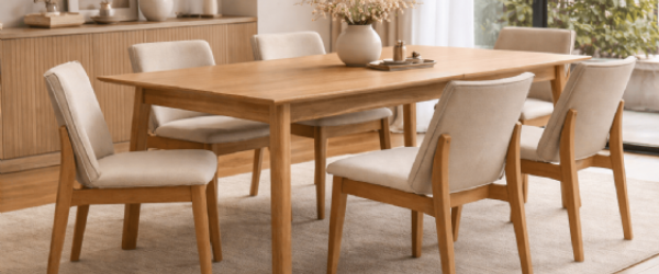 餐桌椅選錯會影響整體空間？室內設計必懂的搭配原則